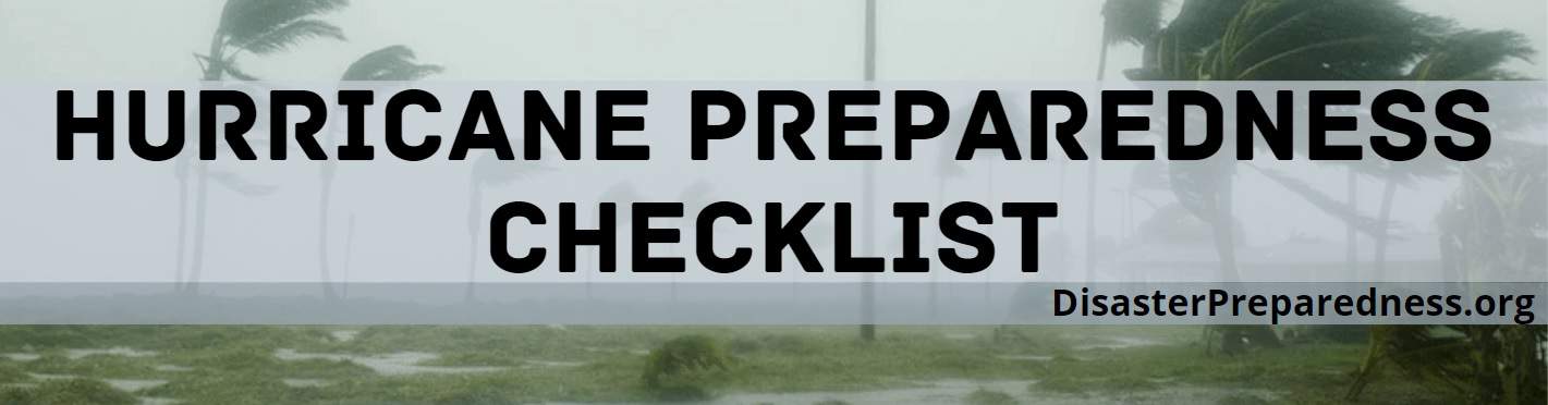 Hurricane Preparedness Checklist