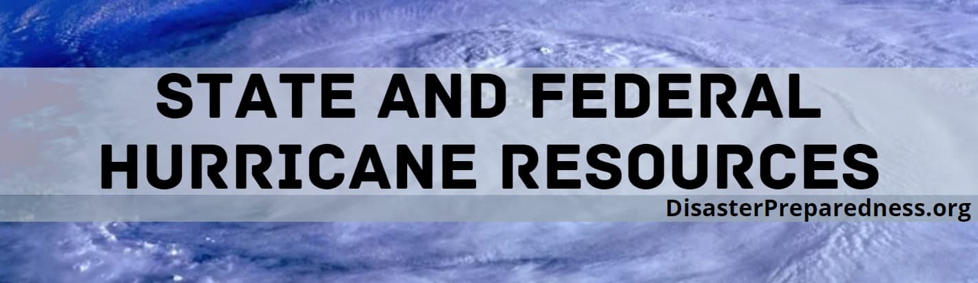 State and Federal Hurricane Resources