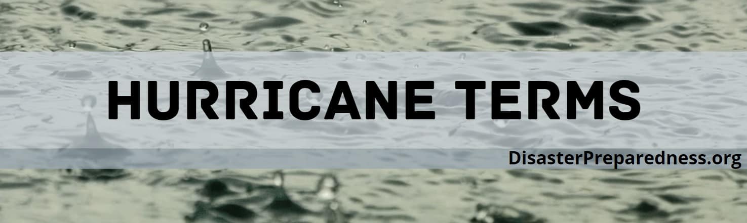 Hurricane Terms