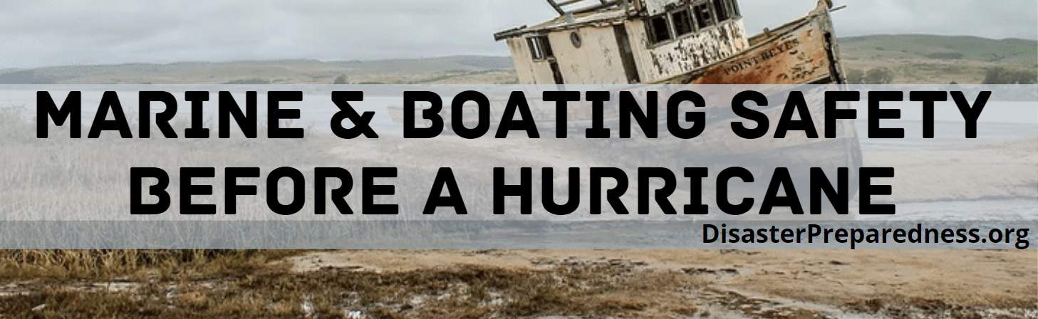 Marine and Boating Safety Before a Hurricane